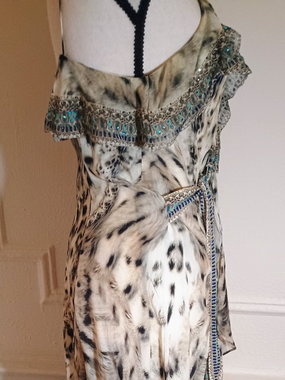 Camilla Snow Whispers silk dress wrap S BEAUTIFUL! - Picture 4 of 7